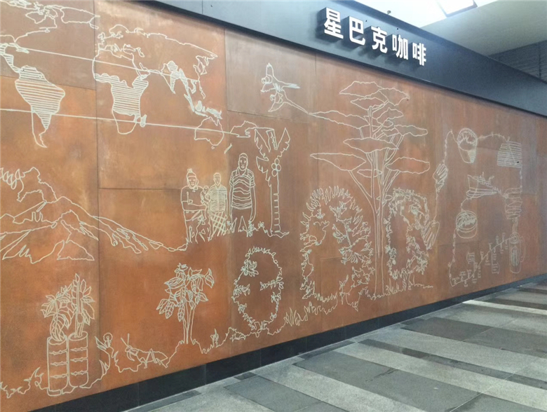 海兴耐候钢幕墙